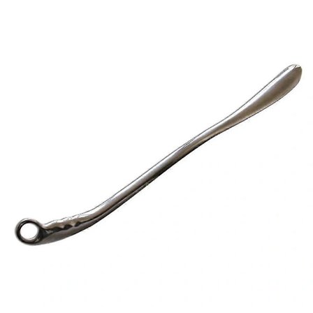 Professionelt skohorn med langt skaft, fremstillet af massivt metal, egnet til ældre, mænd og kvinder, robust og holdbart, helt nyt.