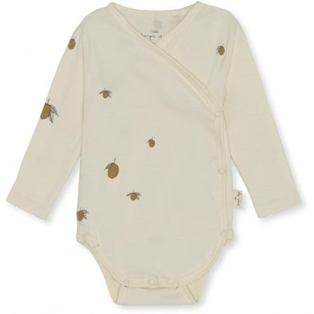 Konges Sløjd Newborn Body Lemon 6 mdr., Tøj & Bolig, Børnetøj, Sparkedragter & Bodyer