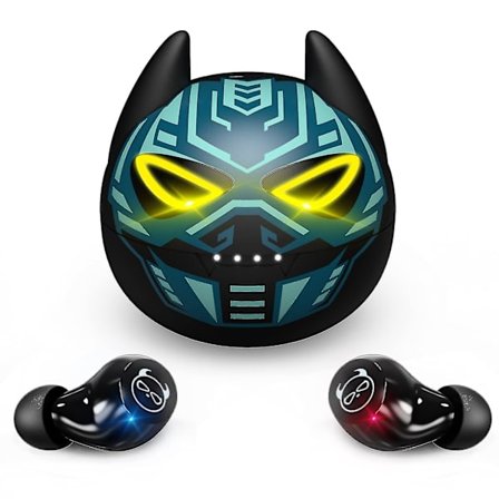 Bluetooth trådlösa öronsnäckor för barn i örat hörlurar vattentäta Hifi-ljud öronsnäckor med mikrofon touch-kontroll öronsnäckor för iOS Android