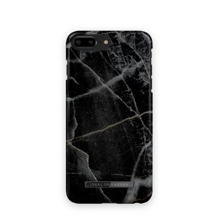 Printed Case iPhone 8 / 7 / 6 / 6S Plus Black Thunder Marble