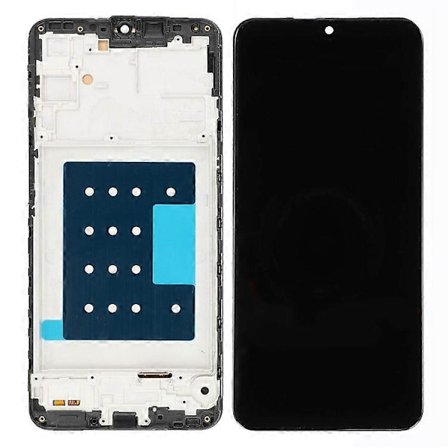 Kompatibel med Samsung Galaxy A16 4G A165F Grade C LCD-skærm og Digitizer-samling + Ramme (In-Cell Teknologi) (Uden Logo)