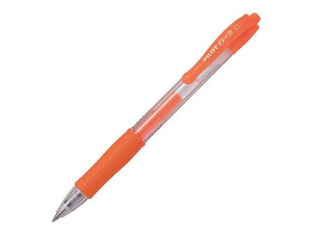 Pilot Gelpenna G-2 0,7 Neon Orange - Lyreco - Kontorsmaterial - Pennor - Gelpennor