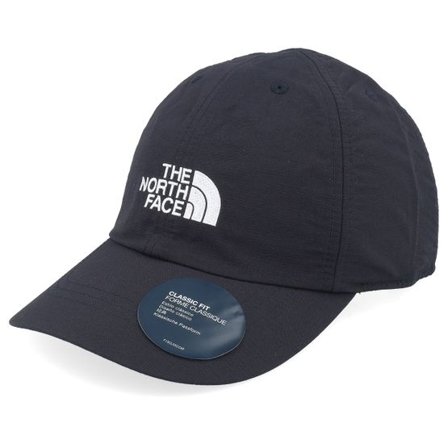 The North Face - Svart unconstructed Keps - Horizon Hat Black/White Dad Cap @ Hatstore