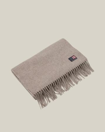 Lexington Massachusetts Recycled Wool Blend Scarf Braun Accessoarer Jungen - Kidsbrandstore