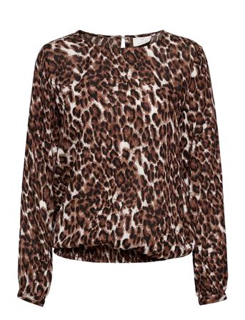 Kakacey Amber Blouse Brown Kaffe