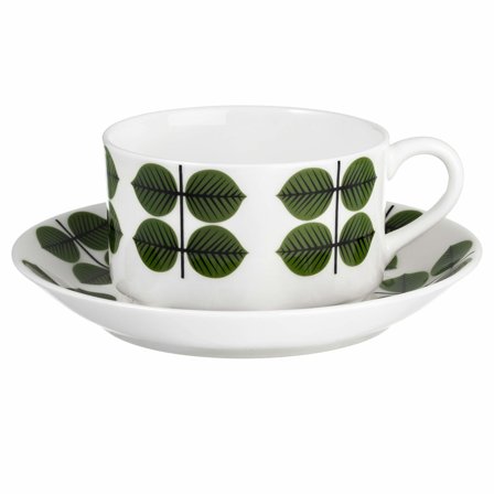 Gustavsberg Berså kaffekopp med fat, 15 cl | Dukning & Servering > Muggar & Koppar > Kopp med fat | Bagaren och Kocken