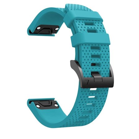 Garmin Fenix 6S/5S/6S Pro/5S Plus Silicone Watch Band - Blue