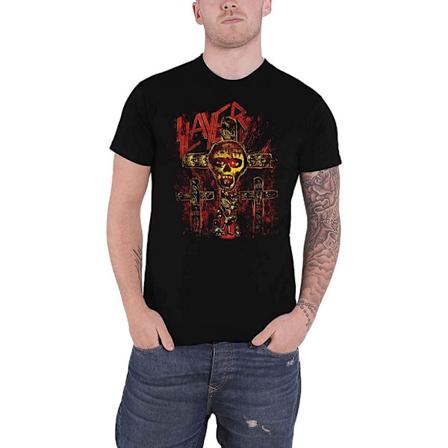 Slayer Unisex Adult SOS Crucifixion T-Shirt XL Svart Black XL