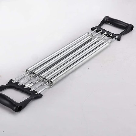 Ammattimainen musta expanderi, rintakehän expanderi irrotettavilla teräsjousilla, rintakehän ja käsien expanderi 5-suuntaisesti säädettävä-hy