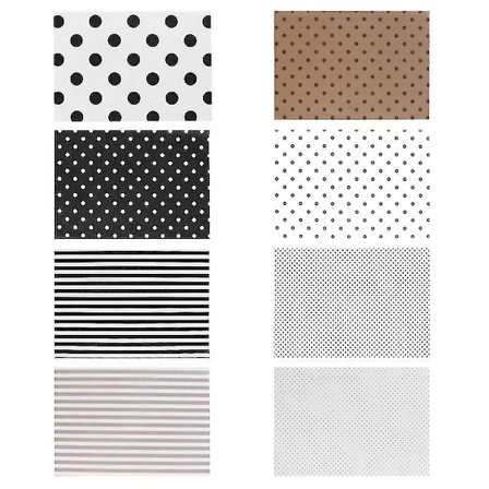 80 Sheets Gift Box Liner Paper Bouquet Wrapping Papers 8 Styles Packaging Papers