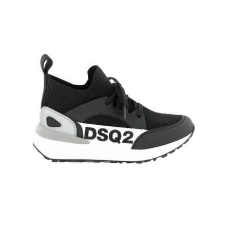 Dsquared2 Sneakers , Zwart , Dames , Maat: 38 EU