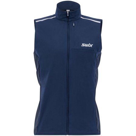 Swix Men's Motion Premium Vest Men unlined vests Blue XXL