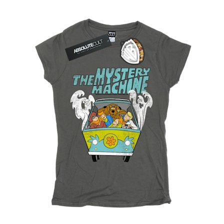 Scooby Doo Dam/Kvinnor Mystery Machine Bomull T-Shirt XL Char