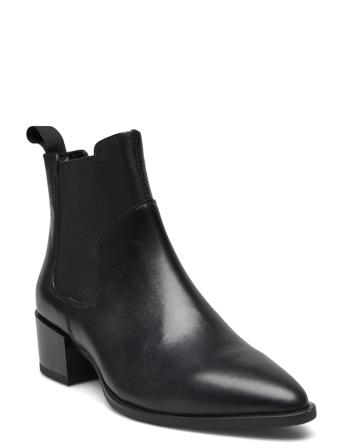 Marja Shoes Boots Ankle Boots Ankle Boot - Heel Svart VAGABOND*Betinget Tilbud