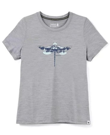 Smartwool Women’s Merino Sport 150 Dragonfly Summit Slim Light Gray Heather