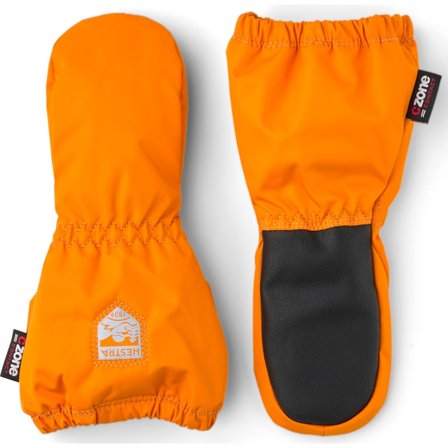 Hestra Kids' CZone Contact Shell - Mitt Children everyday gloves Orange 3