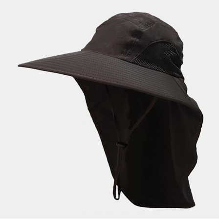 Fiskehatt med nackskydd, solskydd vandringshatt för mig