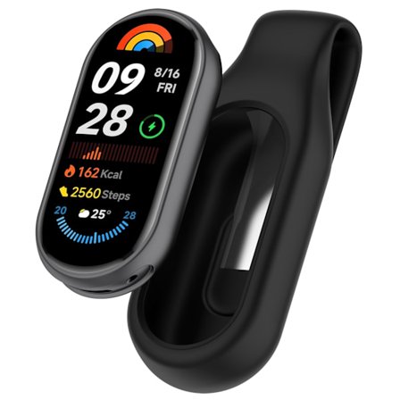 Turvallinen pidike Xiaomi Mi Band 10, 9 ja 8 -laitteille