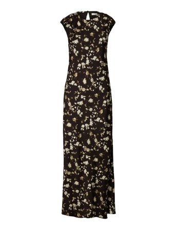 Slfaronia Regular Sl Ankle Dress Ex Brown Selected