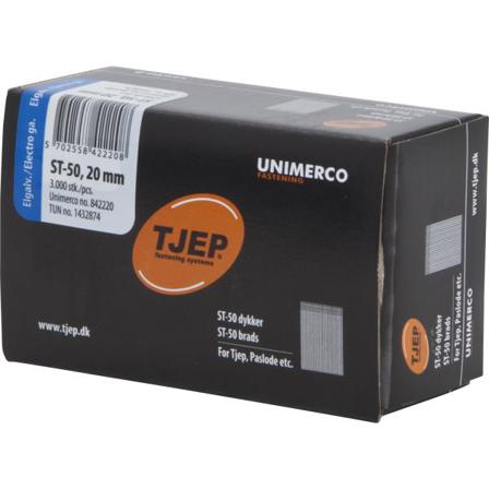 TJEP 842250 Dykkert ST-50, FZB 1,8 x 50 mm, 1500-pakning, Innfesting