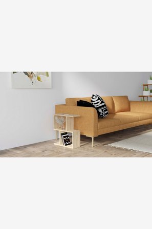 Hanah Home - Sidebord Zet - Brun - Småborde - Fra Homeroom