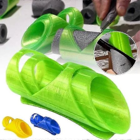 3 stk. Skumrørisolering Skjæreverktøy for 15 22 28mm Rør VVS Isolering Kutter Grønn[co]