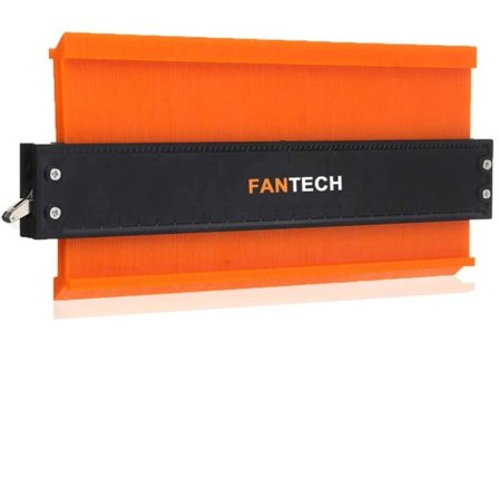 Kontur Måler Profil Duplikator Verktøy Justerbar Lås Legering Kant Kopi Shaping Tre Mål Linjal