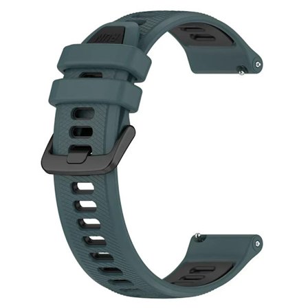 20mm/22mm Mjukt silikonarmband för Garmin Active/Vivoactive 6 5/Venu 3 Sq/Forerunner 570 165 265 Armband för Amazfit/HUAWEI Armband