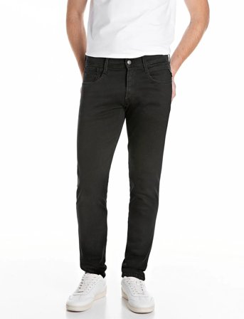 Replay Anbass Trousers Slim 99 Denim - Black - 33 x 32