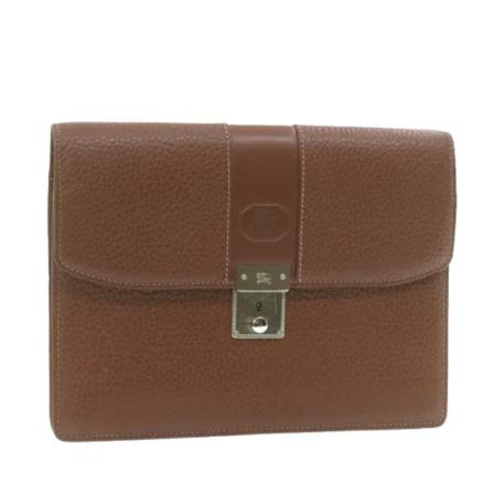Burberry Vintage, Pre-owned Clutch Bruin, Dames, Maat:ONE Size
