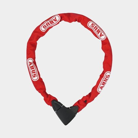 Chain lock ABUS 8900, 85 cm, Ø8 mm, red