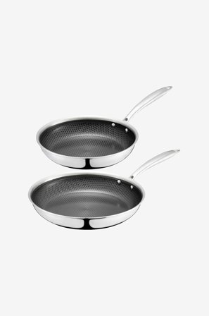 Dorre - Paistinpannusetti, 2 kpl - koot Ø24 ja Ø28 Eminence - Hopea - Paistinpannut & grillpannut - - Homeroom