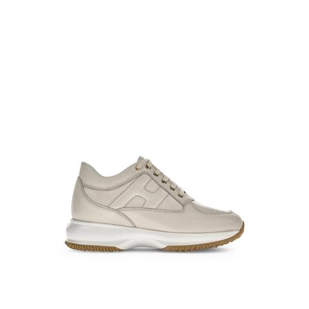 Hogan Sneakers , Beige , Dames , Maat: 36 EU