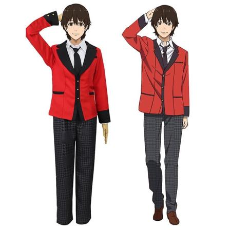 Kuuma Anime Kakegurui Cosplay -asu Ryota Suzui Pakkopeluriasu Anime Cosplay Japanilainen Jabami Yumeko Cosplay -asu S