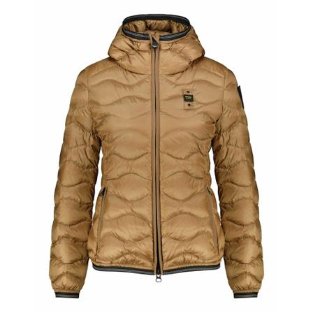 Blauer Down Jakke Brun, Dame