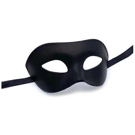 Svart Klassisk Venetianskt Mask, Maskerad Kostym Mask för Män Fest Boll Halloween Mask