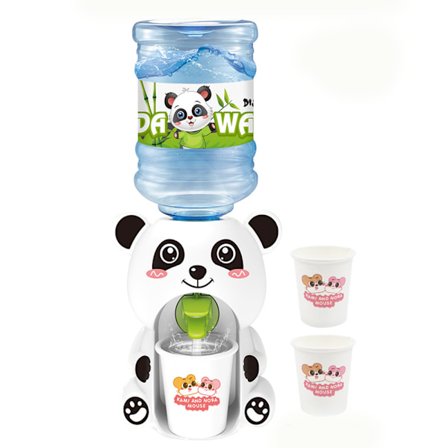 Mini Vattendispenser för Barn, Söt Present för Barn, Kallt/Varmt Vatten