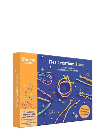 Activity Kit - Neon Creations Patterned Auzou