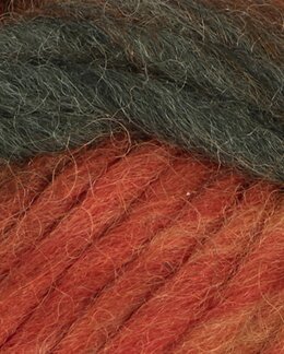 Garn Naturgarn 50g Orange/brun