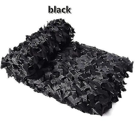 3x5m 3x8m 3x10m 4x5m Forstærket Camouflagenet Swimmingpool Strandpavillon Have Solskærm Camouflagenet 7 Farver Sort