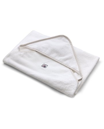 Lexington ICONS Baby terry towel, white/beige