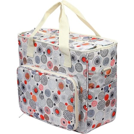 Strikkeveske Garnveske Organizer Strikkeoppbevaringsveske Hekleveske For Heklenåler Strikkepinner Prosjekt Og Utstyr Ingen Tilbehør Inkludert