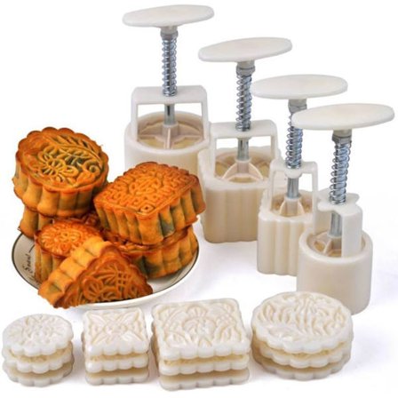 Mid-Autumn Festival Håndpresset Mooncake Form, Mung Bean Cake Mo