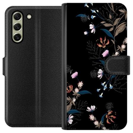 Samsung Galaxy S21 FE 5G Tegnebogsetui Blomster