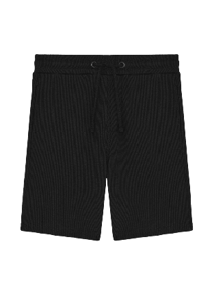Lyle & Scott Waffle Short Shorts Herr Svart 140/146