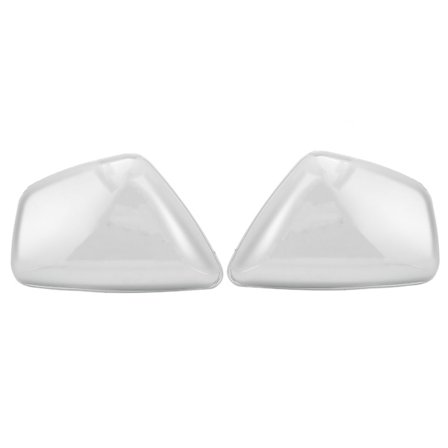 2 stk. Batterisidedeksel Lys Robust Batteriside Kåpedeksel Beskytter Erstatning for Virago Krombelagt