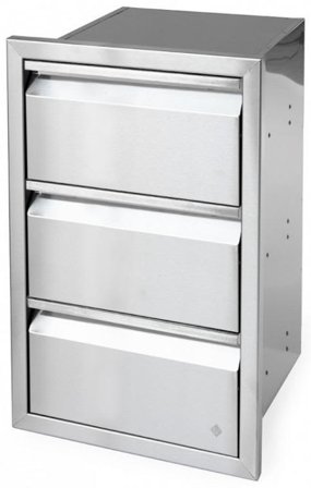 Omberg OMB-K00140 Låda trippel, för utekök, Matlagning & grillar