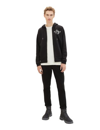 Tom Tailor Slim Chino With Belt - Black - 34 x 32