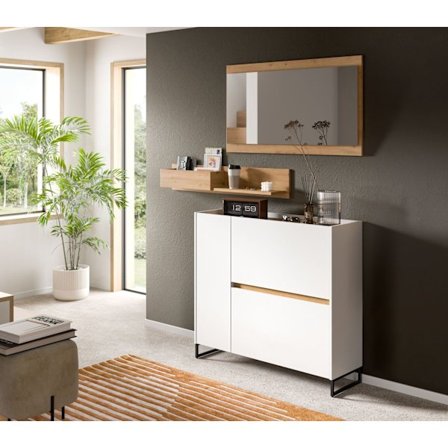 Rootz 3 -stykke garderobe sæt - opbevaringsensemble - kabinetkombination - Bæredygtigt spånplade - 192 cm x 140 cm x 32 cm