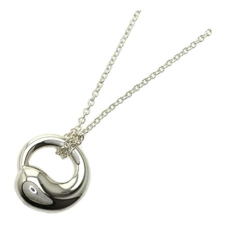 Tiffany & Co. Pre-owned, Necklaces Grijs, Dames, Maat:ONE Size
